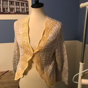 Nic+Zoe linen sweater